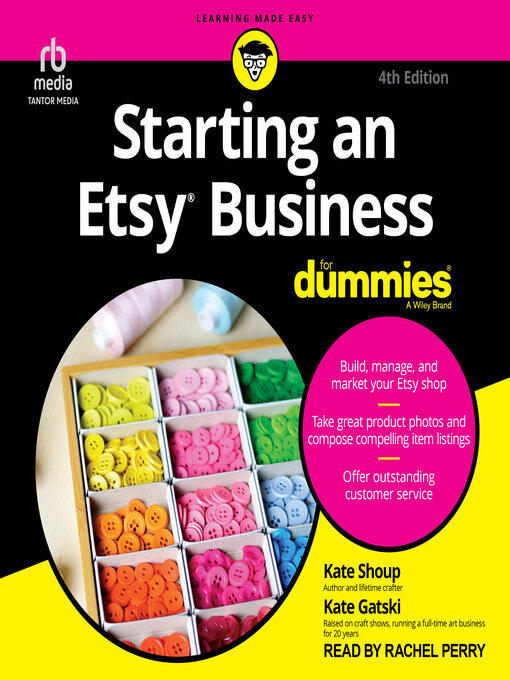 Title details for Starting an Etsy Business For Dummies by Kate Shoup - Wait list